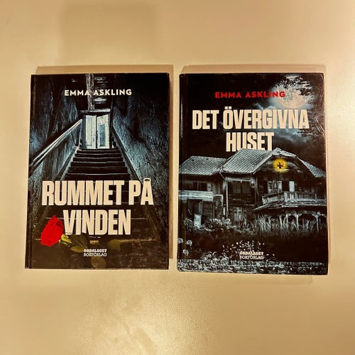 Emma Askling - Det övergivna huset & Rummet på vinden - 2019 - Inbundna - 9-12år