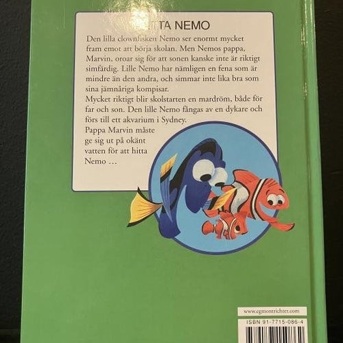 Bok - Disney Pixar Hitta Nemo