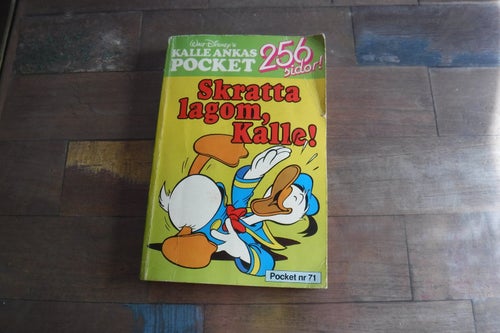 Kalle Anka pocket, nr 71 år 1986