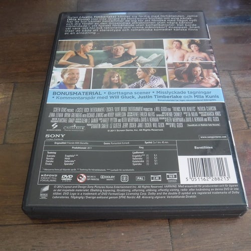 DVD Friends with benefits