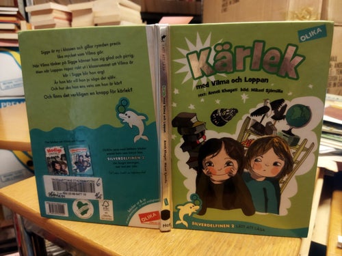 Kärlek med Vilma och Loppan av Anneli Khayati, bok, very fine plus, SM