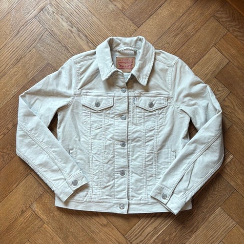 Levis Levi Strauss & Co. beige jacka, storlek M