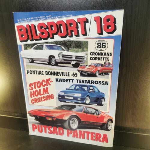 Bilsport 18, 1987