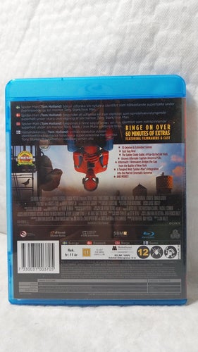 Spider-Man: Homecoming Blu-ray