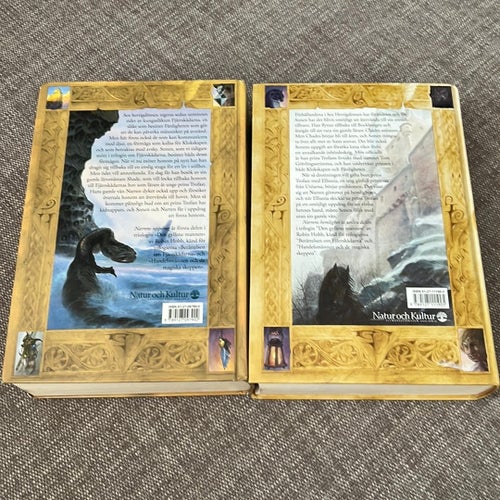 Robin Hobb Fantasyböcker (2 st) • Den gyllene mannen • Del 1 och 2 • Svenska