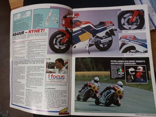 HONDA- BLADET 1985 - Fint skick ! CBX, Honda Trial, mm