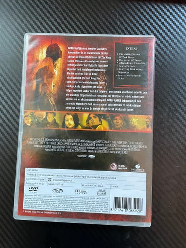 Dark Water (DVD) Skräck från 2005 med Jennifer Connelly och John C. Reilly.
