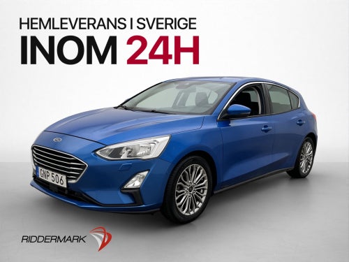 Ford Focus 1.0 125hk Titanium Launch Kamera M&K-Värmare