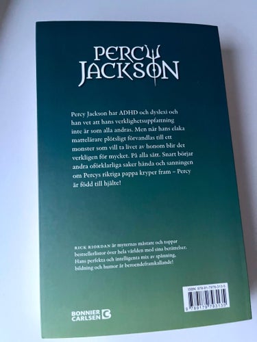 Percy Jackson: Född till hjälte av Rick Riordan, 2023