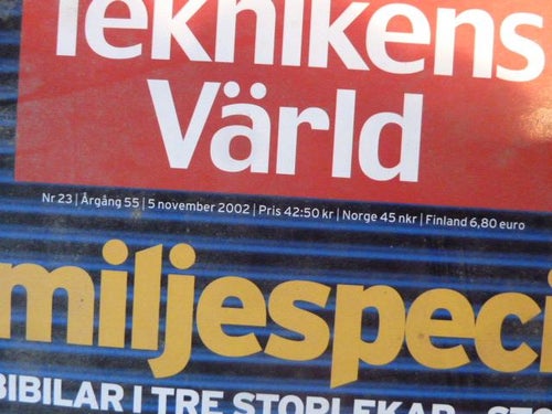 TEKNIKENS VÄRLD, 05/11 2002, NR 23,