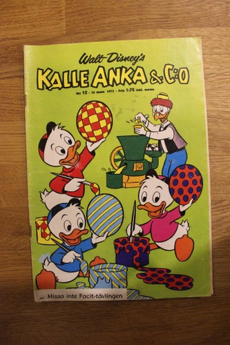 KALLE ANKA & CO 1972 NR 12