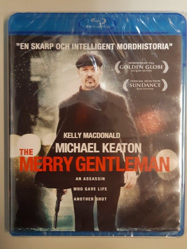 Blu-ray The Merry Gentleman Kelly Macdonald Michael Keaton Svensk text INPLASTAD