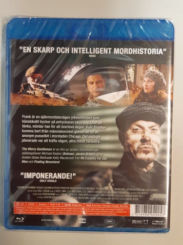 Blu-ray The Merry Gentleman Kelly Macdonald Michael Keaton Svensk text INPLASTAD