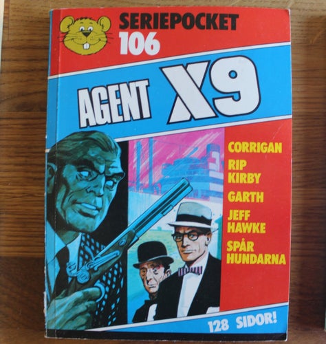 SERIEPOCKET NR 106 AGENT X9 1981