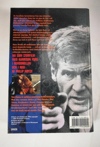 Tom Clancy - Patrioter (Jack Ryan Nordirland Filmomslag)
