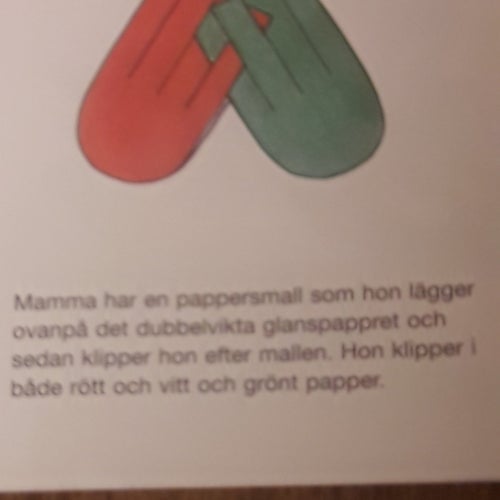 PIXI-JUL bok.....Ulf och Kajsa gör julgranspynt