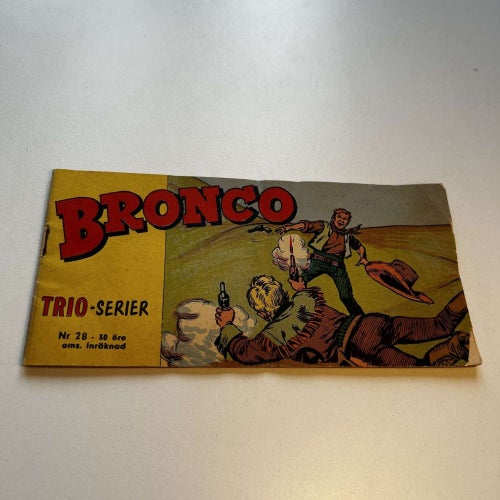 Trio-serier nr 28 1961, läsex! GD+