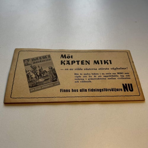 Trio-serier nr 28 1961, läsex! GD+