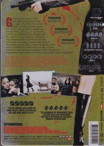 DVD / Lady Vengeance / 2-disc Limited Edition / Steelbook / Nära nyskick
