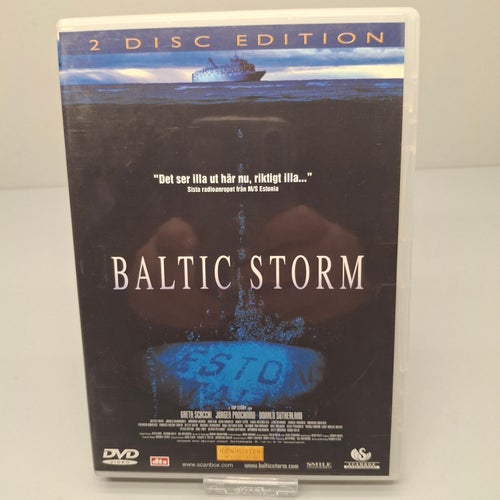 Baltic Storm - Region 2, DVD-Film, Svensk text, Fint skick