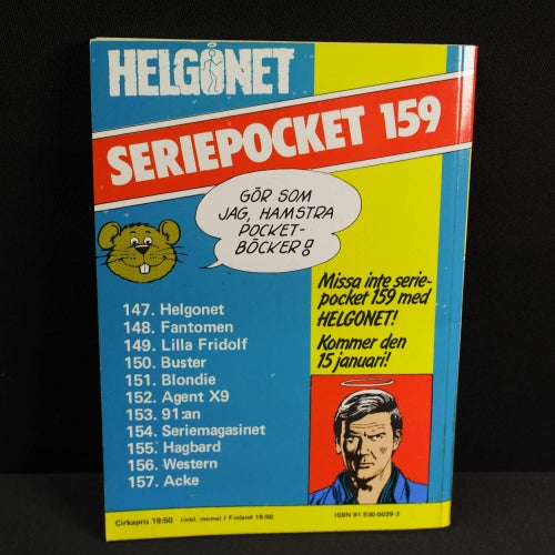 Seriepocket NR 158 - Stålmannen