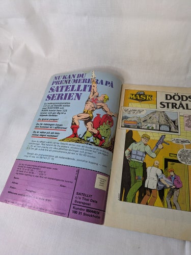 He-man - Masters of the universe Nr 4 1987 - Satellitserien