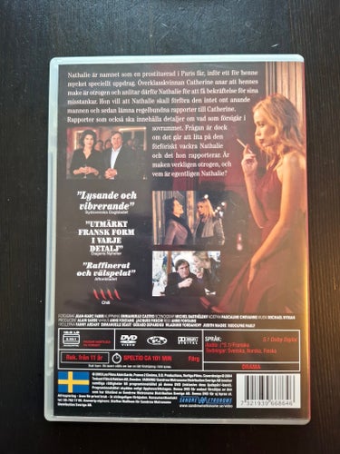 Nathalie... DVD Anne Fontaine Gerard Depardieu Fanny Ardant Emmanuelle Beart