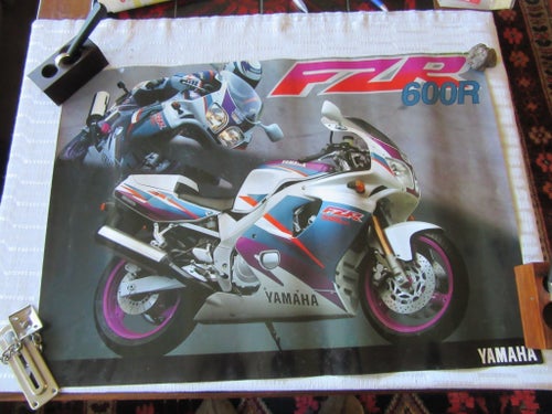 Yamaha FZR600 FZR 600 R Affich orginal