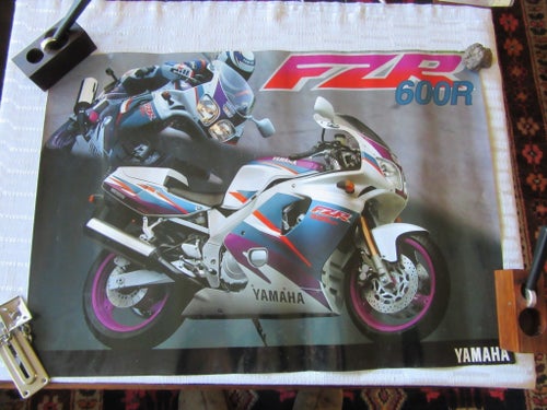 Yamaha FZR600 FZR 600 R Affich orginal