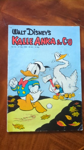 Walt Disney's Kalle Anka & C:o, Nr 22, 1958