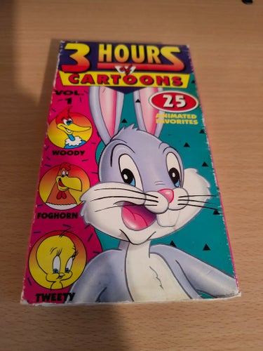 3 Hours of Cartoons Vol. 1 VHS