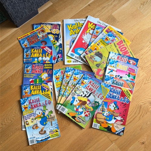 Kalle Anka & C:o tidningar från 1993 och 1994 mm