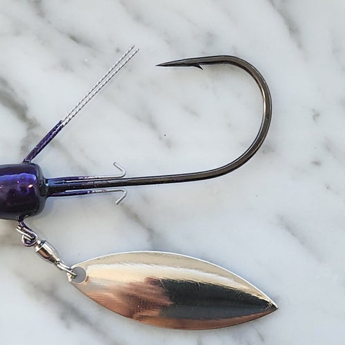 1 st - Under Spin Jig 13g – AI Design with Blade and Weed Guard