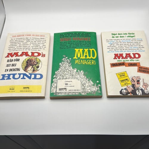 MAD pocket 3st nr. 83,84,85