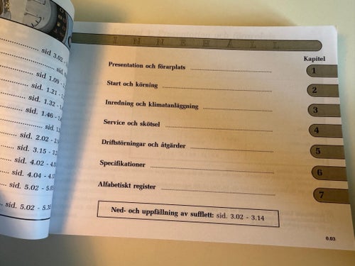 Instruktionsbok Renault Mégane Cabriolet 2000