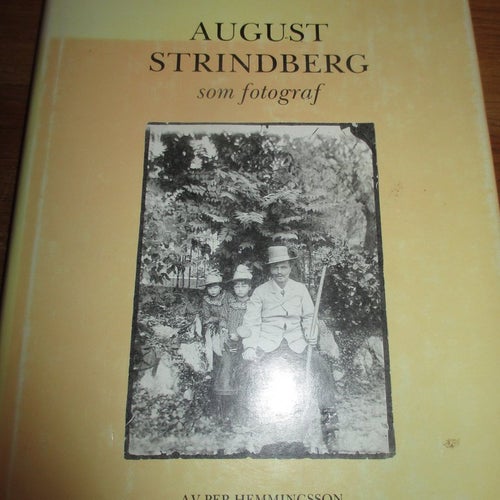 August Strindberg som fotograf, foto
