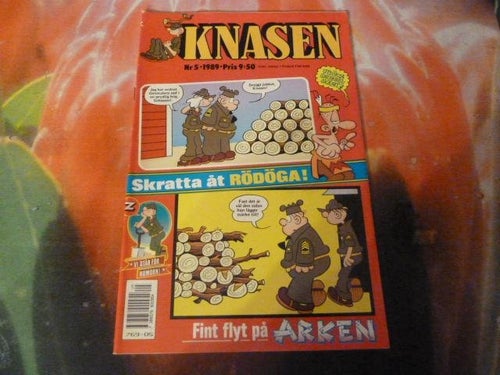 KNASEN, NR 5-1989, TIDNING