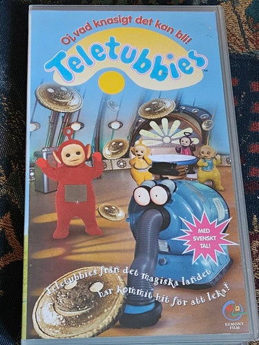 TELETUBBIES oj,vad knasigt det kan bli - Svenskt Tal (VHS)