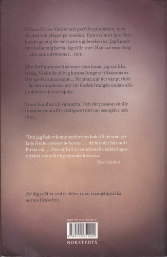 Sylvia Day / För Dig Sedd / Crossfireserien, del 2 / Danskt band / Fint skick