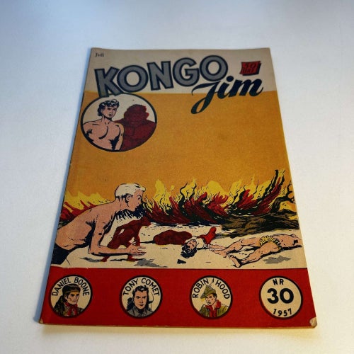 KongoJim nr 30 1957, toppex! VF