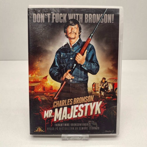 Mr. Majestyk - Charles Bronson - Region 2, DVD-Film, Svensk text, Fint skick