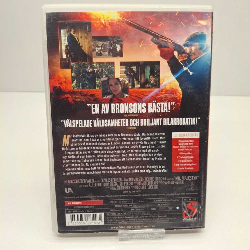 Mr. Majestyk - Charles Bronson - Region 2, DVD-Film, Svensk text, Fint skick
