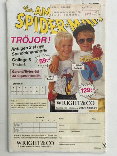 Spindelmannen - 1989:7. FN