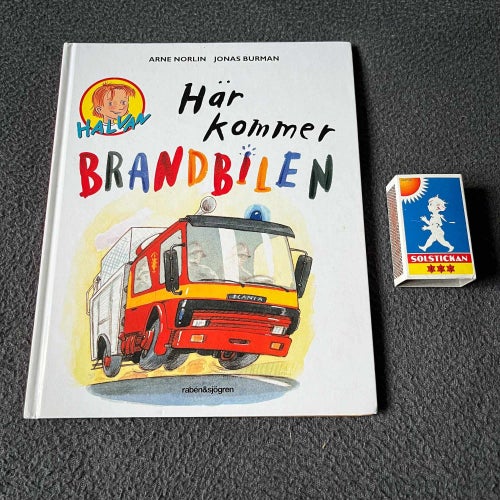 Här kommer brandbilen - Halvan Jonas Burman