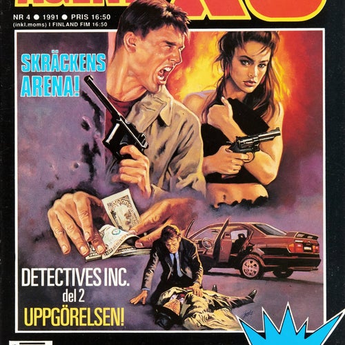 Agent X9 Serietidning 1991 nr 4 (Oläst arkivex)