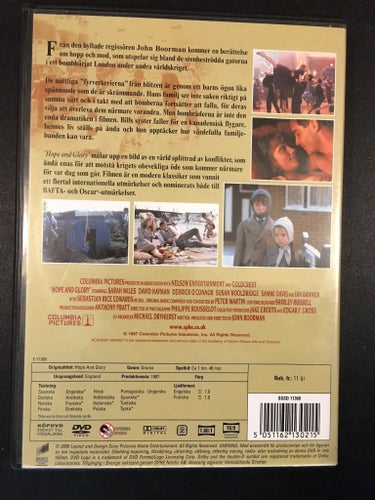 Hope and Glory - DVD (1987)(Beg)
