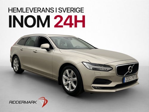 Volvo V90 D3 AWD Momentum VOC Värmare Kamera Halvskinn Drag