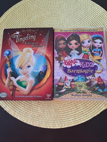 Tingeling och den förlorade skatten & Bratz Kidz Barnsagor DVD