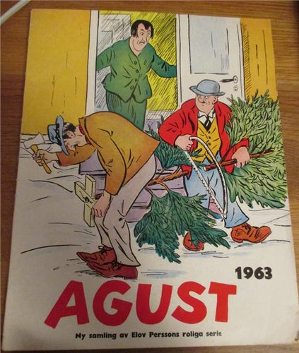 Jultidning, Agust 1963, seriealbum