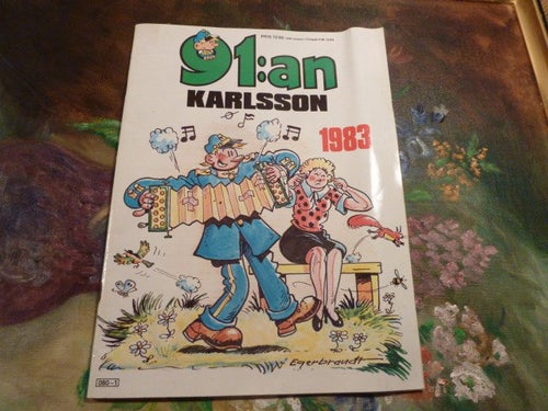91:AN KARLSSON 1983, TIDNING
